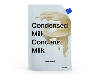 Case study: Condensed Milk in Spouted Pouch (photo)