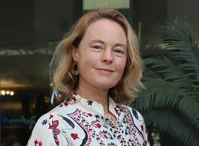 Hannah Pathak: (CEO at Forum for the Future) (portrait)