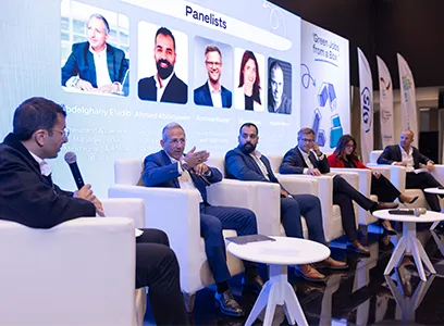 Moderator Salem Massalha at Packaging Circularity in Egypt (photo)