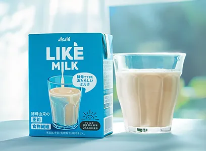 Asahi plant-based milk in SIG SmallBloc carton (photo)