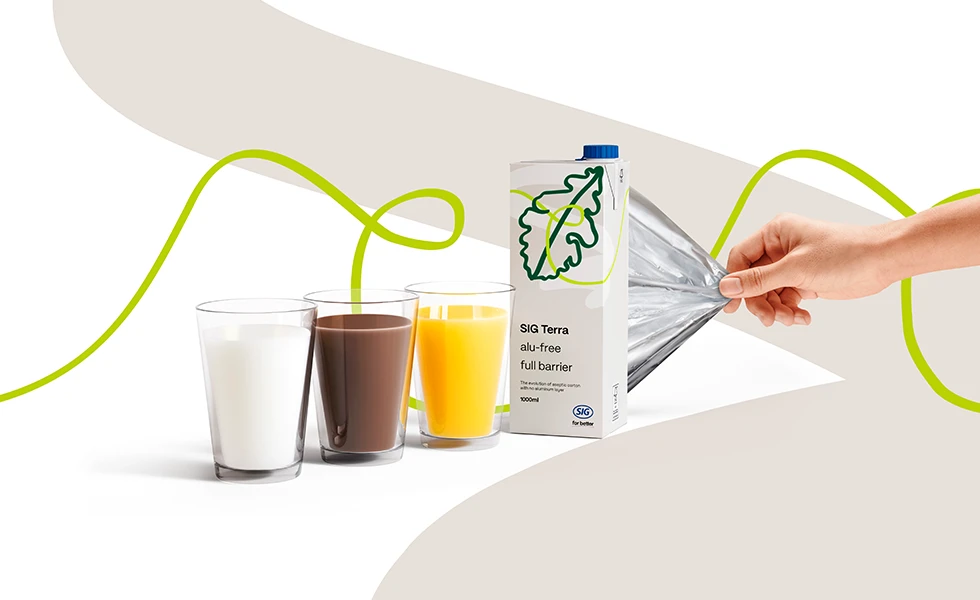 Three Juice glasses and Terra Package (photo)