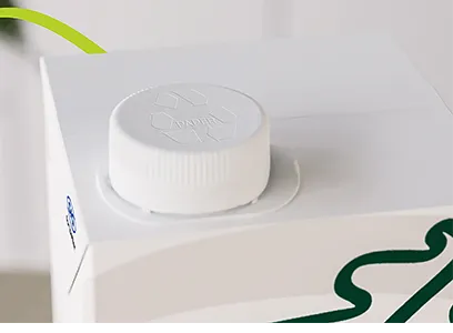 Topview closeup of the packaging (photo)