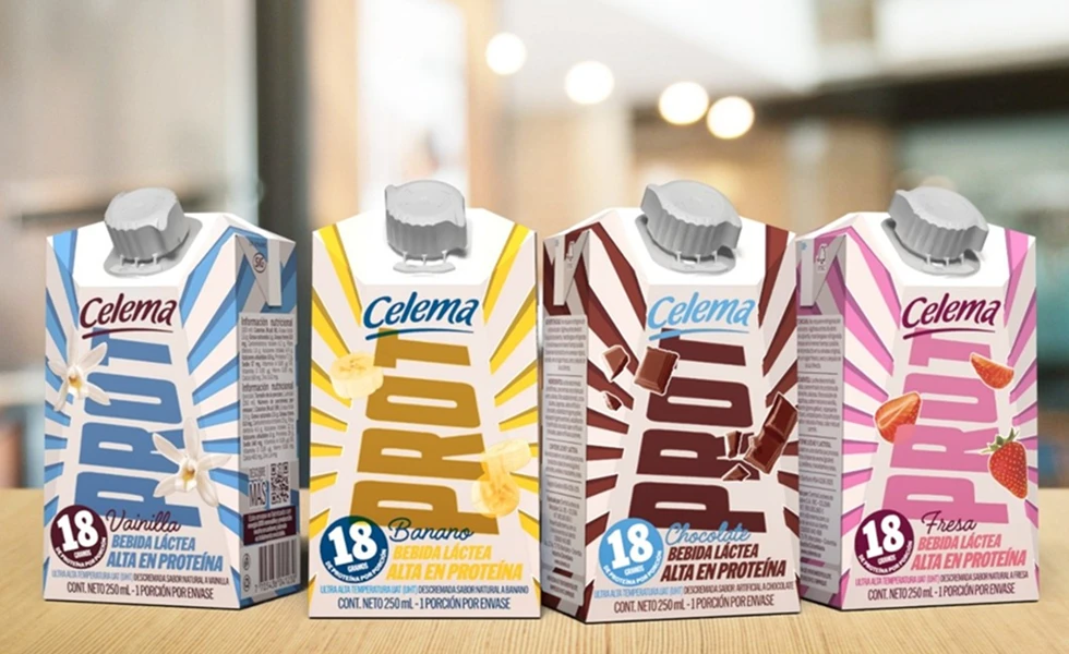 Celema using SIG's aseptic carton (photo)